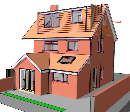 Dormer Attic conversion versus Single Storey Extension